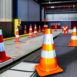 Как распределить зоны работы в цехе для безопасного перемещения людей и материалов