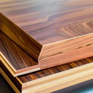 Как сочетать тонированное дерево с натуральным шпоном в одном проекте