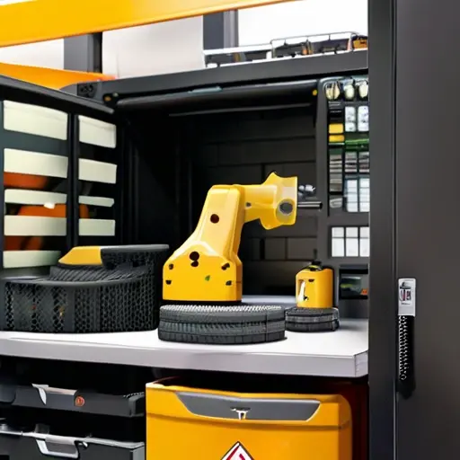 Как организовать рабочую зону вокруг станков для безопасного доступа к инструменту